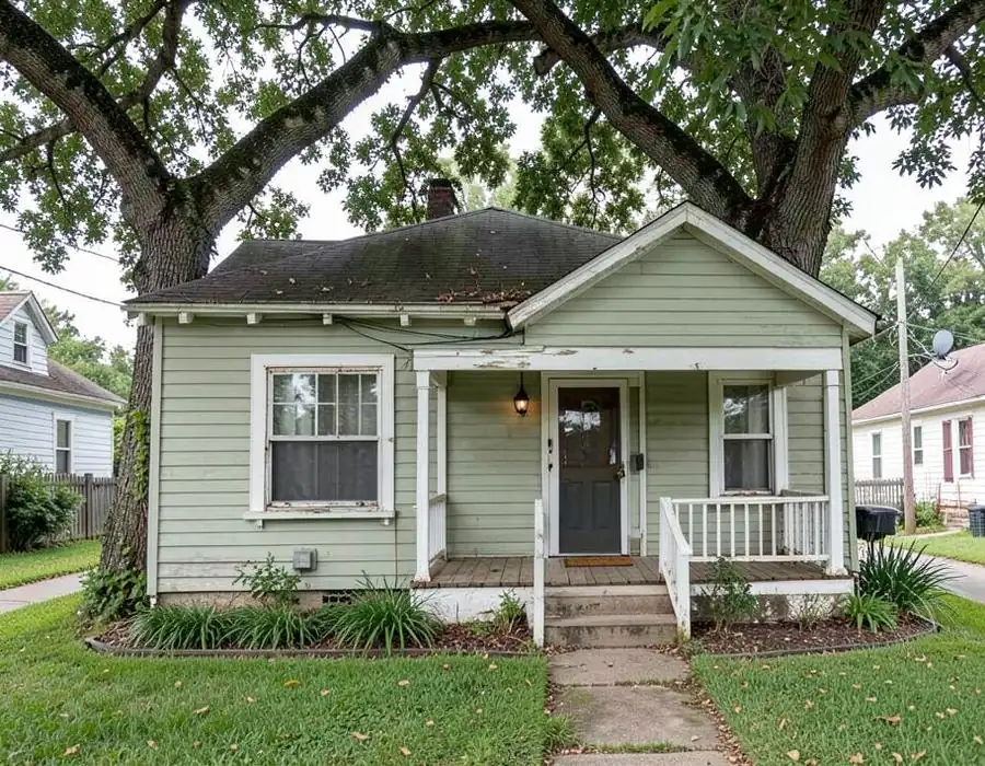 Inherited Southeast Pennsylvania home under a large tree